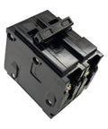 Heavy Duty 60 Amp Double Pole Circuit Breaker Featuring Top Shelf Rock Solid 10Ka Tripping Action And Slick Thermal Magnetic Safety Tech Tailored For Seamless Drop Into Siemens Pl Es Load Centers Up To 240v Ac in black plastic housing.