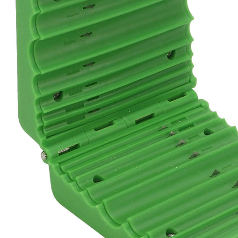 High Performance Fiber Optic Cable Center Bundle Stripper showcasing green ABS, designed for efficient longitudinal stripping of cables.