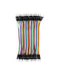 Multicolor Breadboard Jumper Wire Kit With 240 Pieces, 20Cm And 10Cm Cables For Arduino Projects, 40Pin M2M F2F Pack