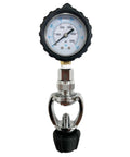 Yoke Valve Tank Pressure Checker For Scuba Diving Accurate 5000 PSI And 350 BAR Gauge Seven Inch Long And Two And A Quarter Inch Wide
