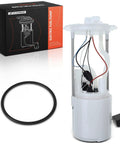 Electric Fuel Pump Module Assembly Compatible With Nissan 370z Models Spanning 2009 Through 2015 V6 showing fuel pump, wires, and sealing ring.