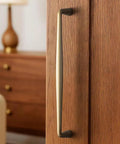 Champagne Bronze Zinc Alloy Cabinet Handles 10 Inch Center Hole Set Of 6 Durable Kitchen And Bedroom Cabinet Pulls