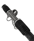 Premium Heavy Duty Power Steering Rack And Pinion Assembly Fits 2001 Through 2005 Honda Civic 1.7 Liter Non Hybrid close-up view of rack detail