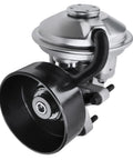 Heavy Duty Vacuum Pump Replacement For Ford Econoline Super Duty 1996 1999, steel build, compact design, for engine bay.