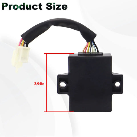 Front view of Igniter CDI Box For 4 Stroke Engines Fits Mule FD501V FD590V FD611V FD620D FD661D Cross Reference AM105574