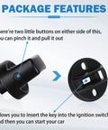 Package features of Plug And Play Keyless Ignition Push Button Knob Switch Kit For Mazda CX 9 CX 7 Mazda6 2006 2011 Upgrade Cover Set