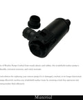 Windshield Washer Pump Motor For Honda Civic And Honda Insight Replacement 76806 TBA A01 With Grommet, sturdy plastic