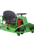36V Electric Drift Kart For Adults That Feels Like A Pro Ride Drifts Up To 12 MPH Runs About 40 Minutes Per Charge 360 Degree Spin Heavy Duty Frame Supports Up To 300 Lb Great For Indoor And Outdoor Sessions