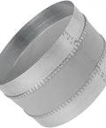10 Inch Flexible Duct Connector For HVAC Vibration Reduction And Easy Inline Fit Heavy Duty Female To Male Duct Connection Galvanized Steel