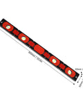 Schimer Foldable Spirit Level Ruler with 4 Bubbles Magnetic Design High Accuracy for DIY Projects Home Decoration 600Mm, displaying dimensions.