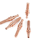 5 Pcs Plasma Cutter Electrodes 9-8232, copper, designed for Thermal Dynamics Sl60-100 Torch, suitable for metal cutting.