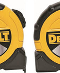 Replacement 25 Foot Tape Measure Pack Of 2 One And One Eighth Inch Width Durable Yellow And Black OEM Part DWHT36107S