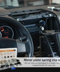 100 Pcs 10 Sizes Auto Car U Clip Metal Trim Panel Spring Clips Moulding Clip Kit Replacement for Most Cars Durable