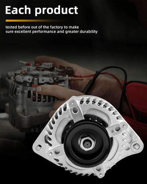 Alternator Replacement For Acura MDX RL TL Honda Odyssey Pilot Ridgeline 12V 130A Clockwise Rotation IR Regulator