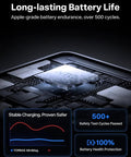 Snag This Ultra Slim Magnetic Wireless Power Bank With 10000mAh Juice And 22.5w Rapid Boost For iPhone 17 16 15 Series features a detailed battery graphic.