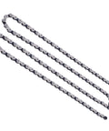 Lightweight Hollow Core Bicycle Chain For Mountain And Road Bikes, 8 And 9 Speed Compatible, Fits 21 24 27 Speed Systems