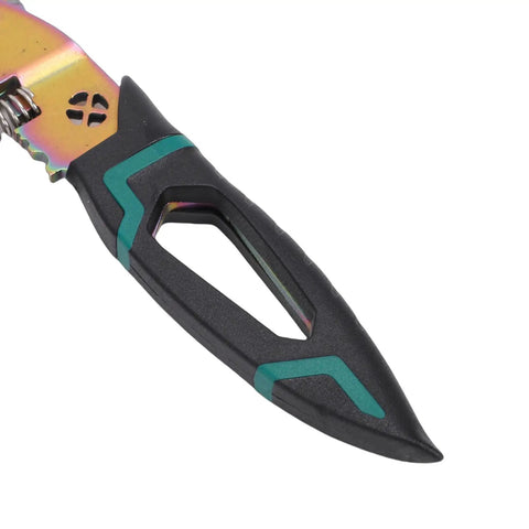 Close-up of the handle and cutting edge of Pointed Mouth Wire Stripper And Cable Cutter with High Hardness Blades, Ergonomic Pliers