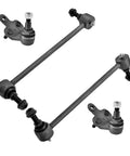 Image of front lower ball joints and sway bar links from 12 Piece Front End Suspension Kit For 2002 2003 Toyota Camry And Lexus ES300.