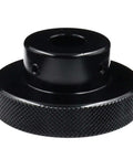 Side view of Black Aluminum Alloy Mini Handwheel For Lathe And Milling Machines CNC Lathe Processing Hand Wheel With Handle 60mm Diameter