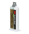 Composite urethane adhesive DP6310NS in 48.5 mL Duo-Pak, green two-part non-sag paste for multi-material assemblies