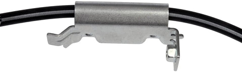 Jeep Front Passenger Side Brake Hydraulic Hose Replacement, Direct Fit Plug And Play OE Style Part with metal bracket clip