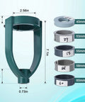 Heavy Duty Square Hole Drill Bit Adapter Mortiser Bit For Bench Drill Furniture Woodworking Joint Converter Solid Metal tool with different sizes.