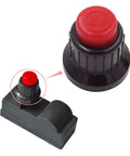 Propane Gas Patio Heater Replacement Electronic AAA Battery Pulse Igniter Cap with Red Button, Pack of 2