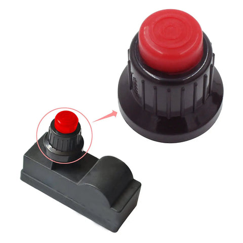 Propane Gas Patio Heater Replacement Electronic AAA Battery Pulse Igniter Cap with Red Button, Pack of 2