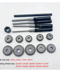 AZAXCQ Premium Valve Seat Tool Kit 26-40mm Diamond Grinding Wheels with 5-8mm guide rods for engine repair