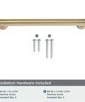 10 Pack 5 Inch Champagne Bronze Cabinet Pulls with Screws for Kitchen and Bathroom Drawers Cupboards Hardware