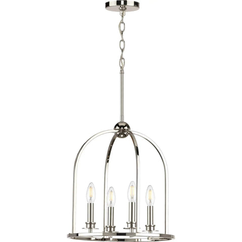 Three Light Polished Chrome Coastal Pendant Light With Clear Glass Shades For Entryways And Kitchen Islands Nautical Chic