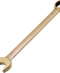 No Spark Aluminum Bronze 1-5/8 Inch Standard Combination Wrench for ATEX Ex Zone Safety Non Magnetic Hazardous Environments