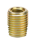 Jiawu 20 Pcs Heavy Duty Self Tapping Thread Insert Kit For Automotive And Machinery. Premium carbon steel yellow zinc insert