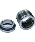 Heavy Duty Metal Corrugated Pipe Mechanical End Face Seal DTBM 40A with metal build and seal components for pumps and valves.