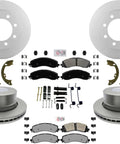 Ram 3500 Dual Rear Wheel Disc Brake Rotors Replacement Parts For 2019 2020 2021 Trucks Beefed Up OE Spec Heavy Duty Durable Performance