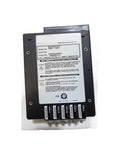 Heavy-Duty MM3-15541 AC DC Power Module Supply For Industrial Automation showing the back panel with connectors and labels.