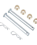Door Hinge Pins Kit With Bushings For Ford Mustang 1979 To 1993 Replacement Metal Hardware Easy Install Durable High Strength Components