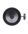 Front view of Black Gooseneck Wall Sconce Lighting Industrial Barn Style Vintage Farmhouse Wall Lamp With Metal Back Plate 110 To 240V