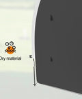 Ventilated design of 39.4 Inch Wider All Weather Outdoor Storage Shed Tent For Bikes And Motorcycles Including E Bikes And E Scooters Lawn Mower And RV Travel Shelter Rainproof Dustproof Windproof Sunproof Heavy Duty Weatherproof Bike Shelter with dry material and storage space.