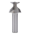 Get That Smooth Curved Cut With The 2 Inch Shank R30 Radius Arc Bending Integrated Router Bit For Woodworking Pros Who Want Perfect Cabinet Edges And Custom Furniture Pieces Without Any Hassle Or Splintering Issues Ever Again - close-up of 2 inch tungsten router bit.