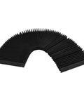 Accordion Dust Cover For Milling Machines, Flexible Bellows Guard Shield To Keep Chips And Debris Out, Heavy Duty Durable Flat Protective Cover