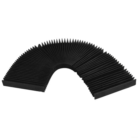 Accordion Dust Cover For Milling Machines, Flexible Bellows Guard Shield To Keep Chips And Debris Out, Heavy Duty Durable Flat Protective Cover