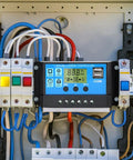30A PWM Solar Charge Controller for 12V and 24V Systems with LCD Display and Dual USB Ports, auto parameter adjustment