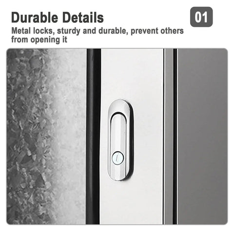 Durable metal locks on Built Like A Tank 304 Stainless Steel Waterproof Electrical Box With Heavy Duty Rubber Seal And Clear Window.