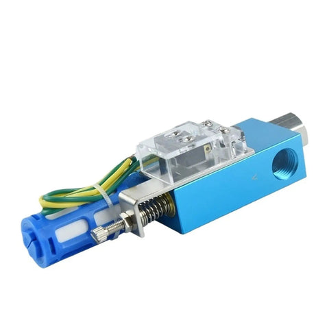 No Fuss Industrial Multistage Vacuum Generator With Rock Solid Frame Pulls Strong Negative Pressure For Heavy Tools And Keeps Daily Shop Operations Running Like Clockwork Without Breaking A Sweat On Tough Jobs, blue component with wires.