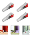 4 pack heavy duty barn door replacement wheels with nylon glide rollers for smooth closet track operation and no sweat DIY installation.