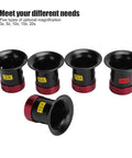 Watchmakers Loupe Set With 3X 5X 10X 15X And 20X Magnifiers Aluminum Alloy Construction for precise crafting