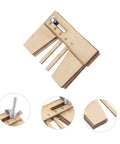 Wooden Mooring Tool For Sailing Model Kits Essential Rigging Device with scale display for precise crafting