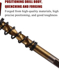 Ultimate Carbide Hole Saw Drill Set For Hard Metal And Stainless Steel With Multi Tooth Core Cutter Kit To Smash Through Tough Jobs Effortlessly In Your Garage Or Job Site For Serious Pros. #03 forged drill body