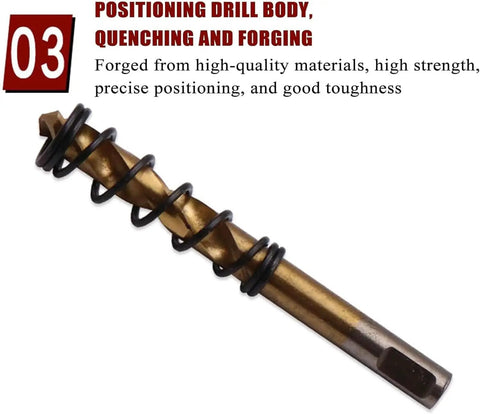 Ultimate Carbide Hole Saw Drill Set For Hard Metal And Stainless Steel With Multi Tooth Core Cutter Kit To Smash Through Tough Jobs Effortlessly In Your Garage Or Job Site For Serious Pros. #03 forged drill body